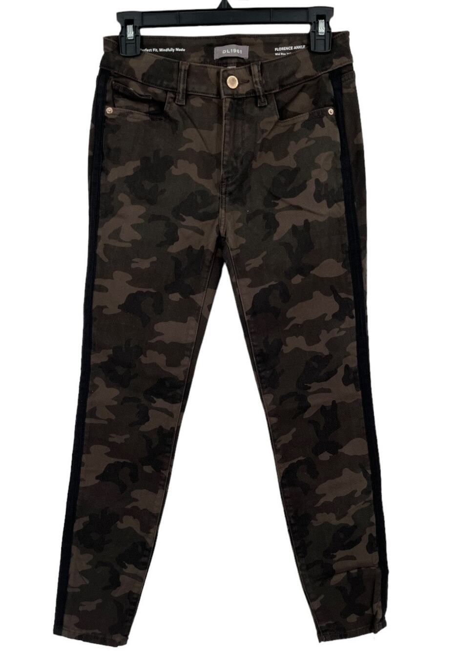 DL1961 jeans green Florence Instasculpt Ankle Skinny size 26